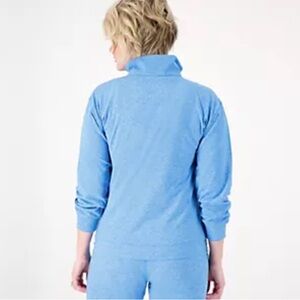 Women's Blue Casual Gym Jacket